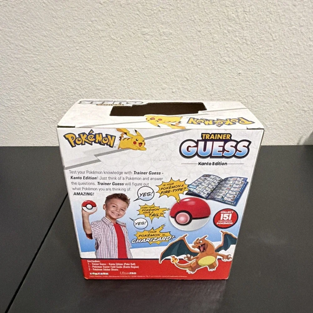 NEW Ultra PRO Pokémon Trainer Guess Kanto Edition Handheld Electronic Game Ages
